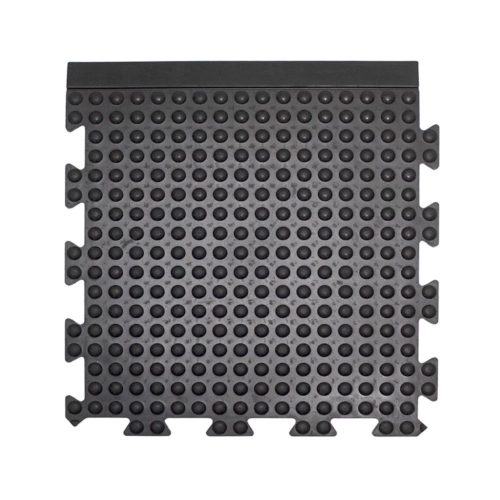 moduł boczny maty antyzmęczeniowej Bubblemat connect z krawędzią czarną