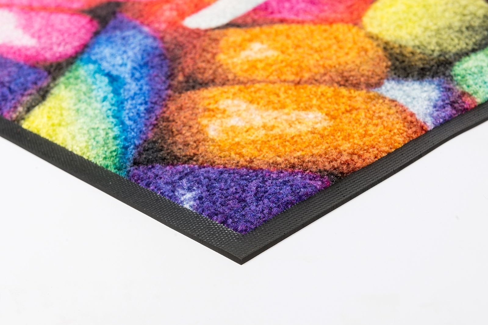 Prezentacja koloru oraz materiału gumy wycieraczki z nadrukiem Jet-Print Light